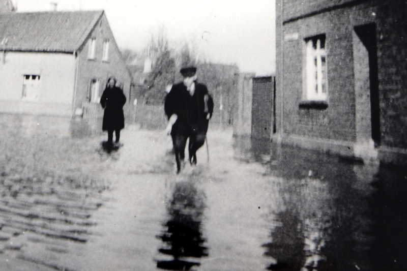 Hochwasser in Glehn 1947